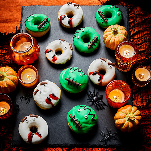 Slimming World halloween doughnuts
