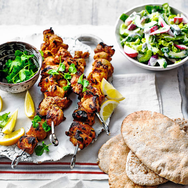 Chicken tikka kebabs - Mother's Day - Slimming World Blog