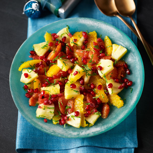 Jewelled fruit salad - Valentine's Day menu - Slimming World Blog