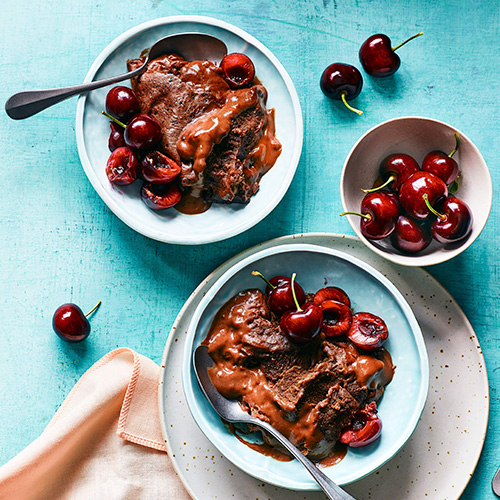 Self-saucing chocolate pudding