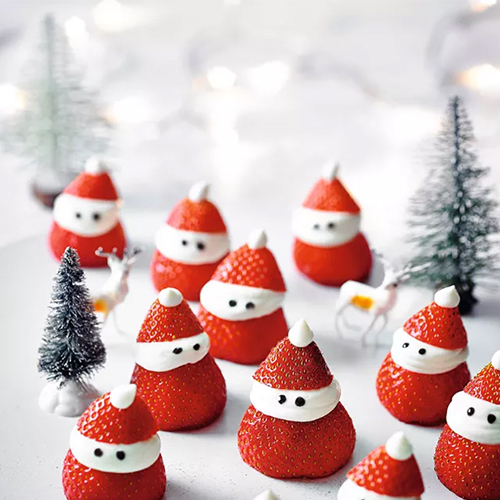 Slimming World strawberry santas